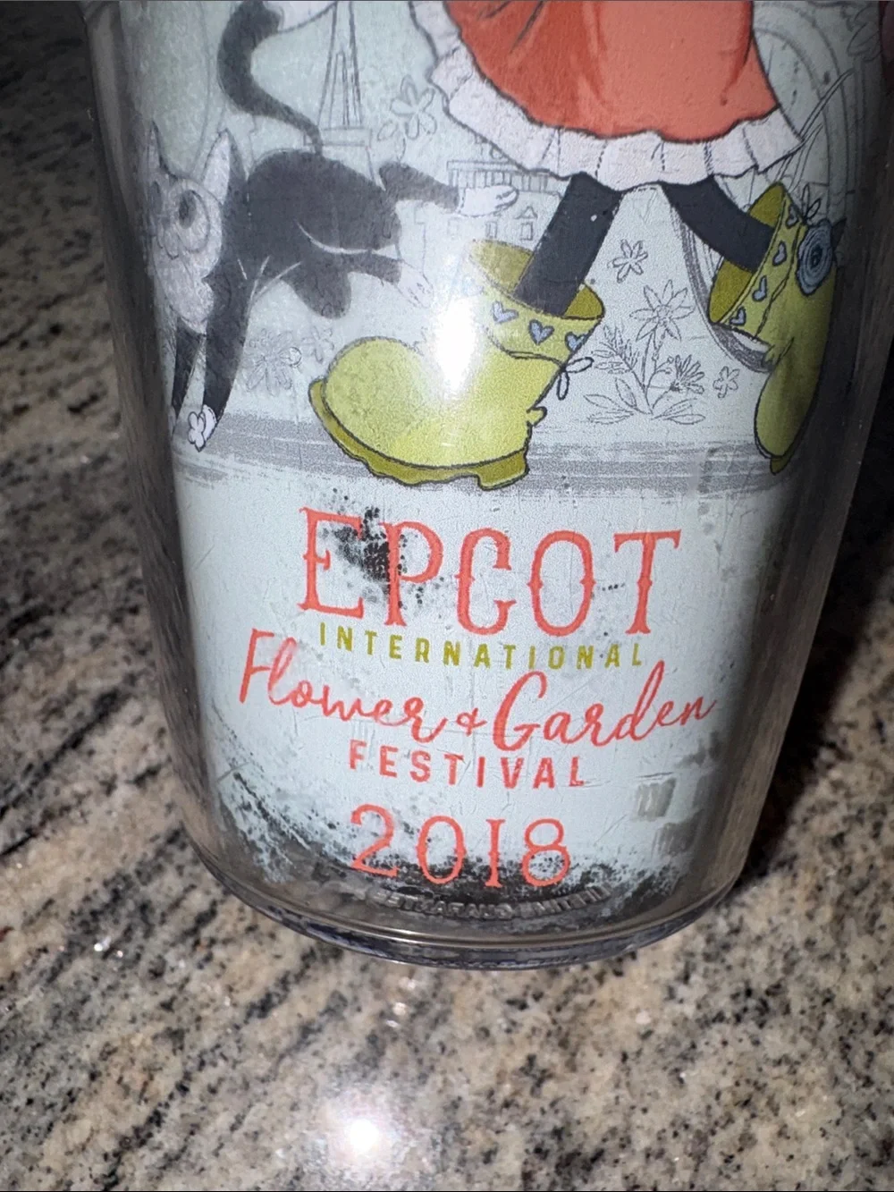 tervis Minnie Mouse Epcot Flower and Garden tumbler